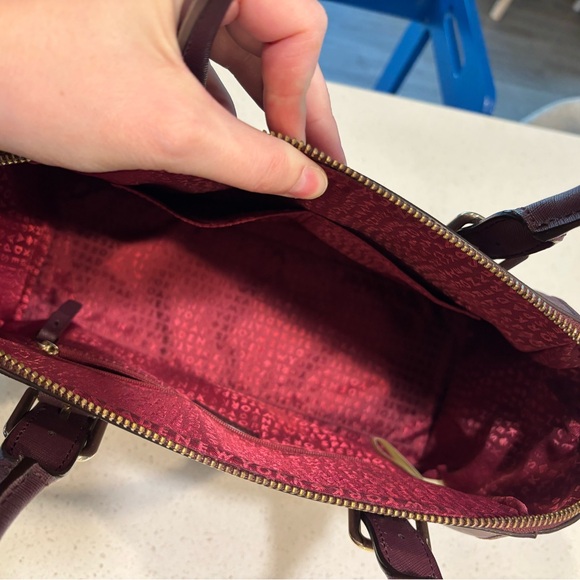 ♠️ Kate Spade Plum Satchel - Picture 3 of 5